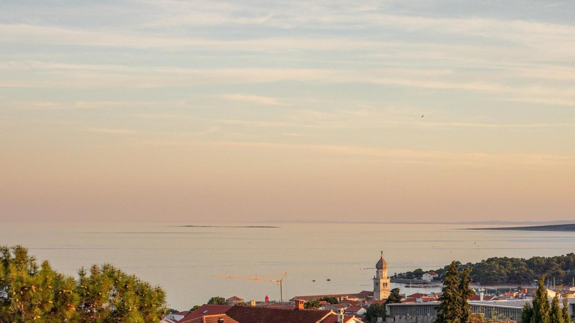 Luxury Villa Adria Apartments Krk Town Eksteriør billede