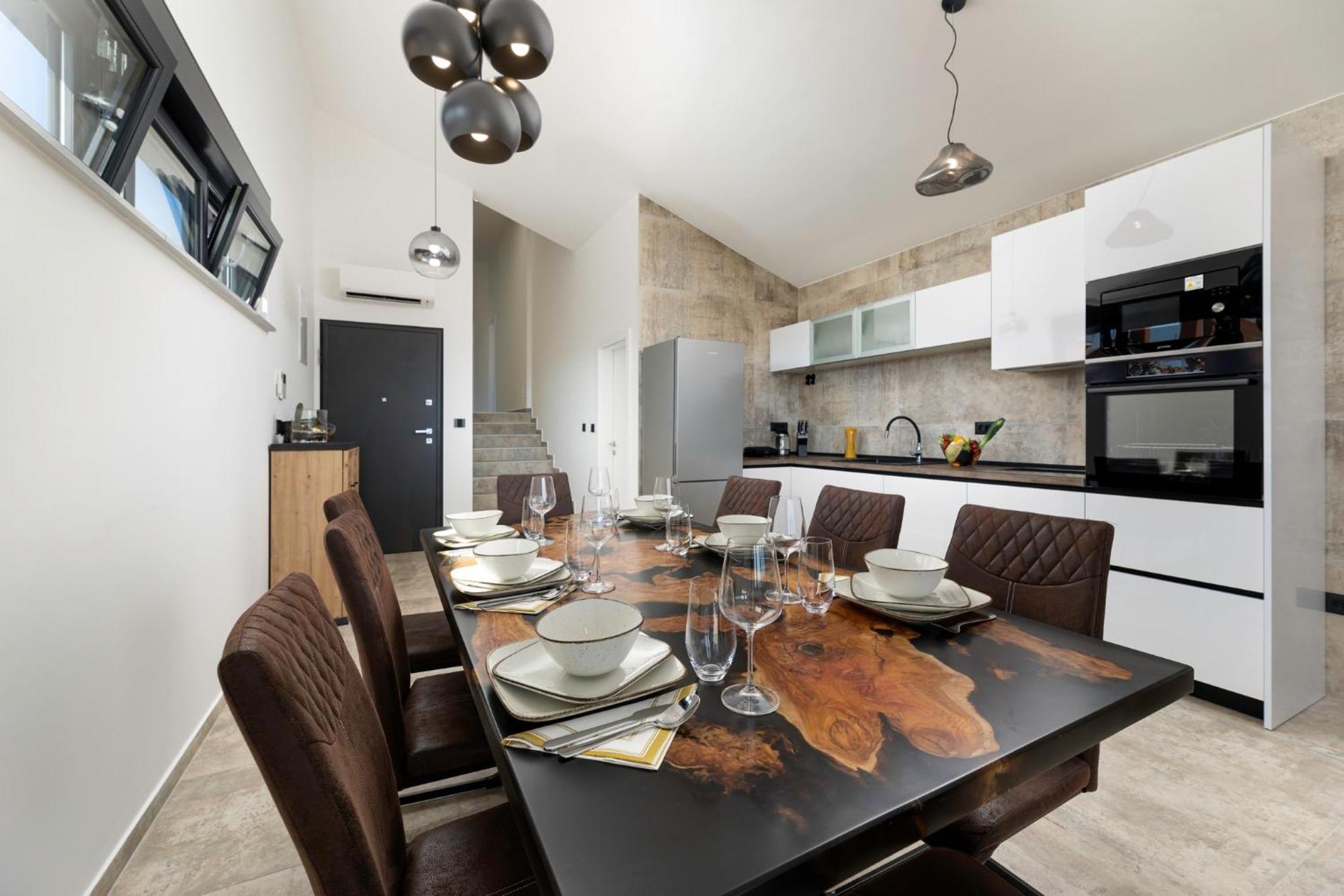 Luxury Villa Adria Apartments Krk Town Eksteriør billede