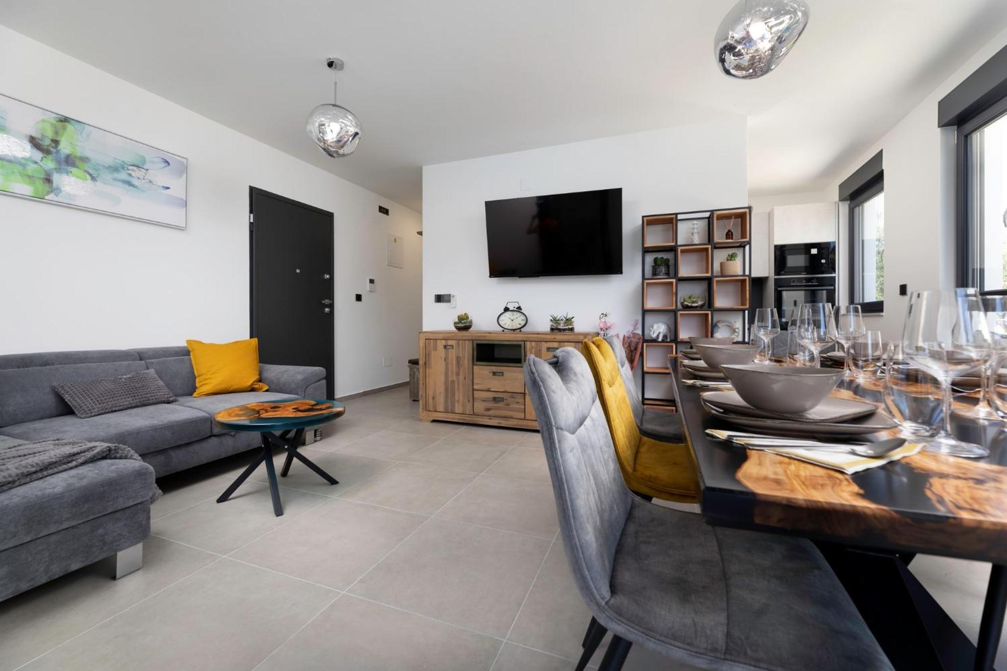 Luxury Villa Adria Apartments Krk Town Eksteriør billede